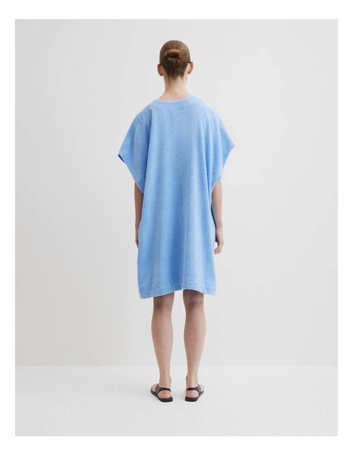 Australian Cotton Terry Kaftan in Cloud image 3