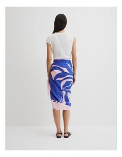 Print Pareo in Dawn Pink