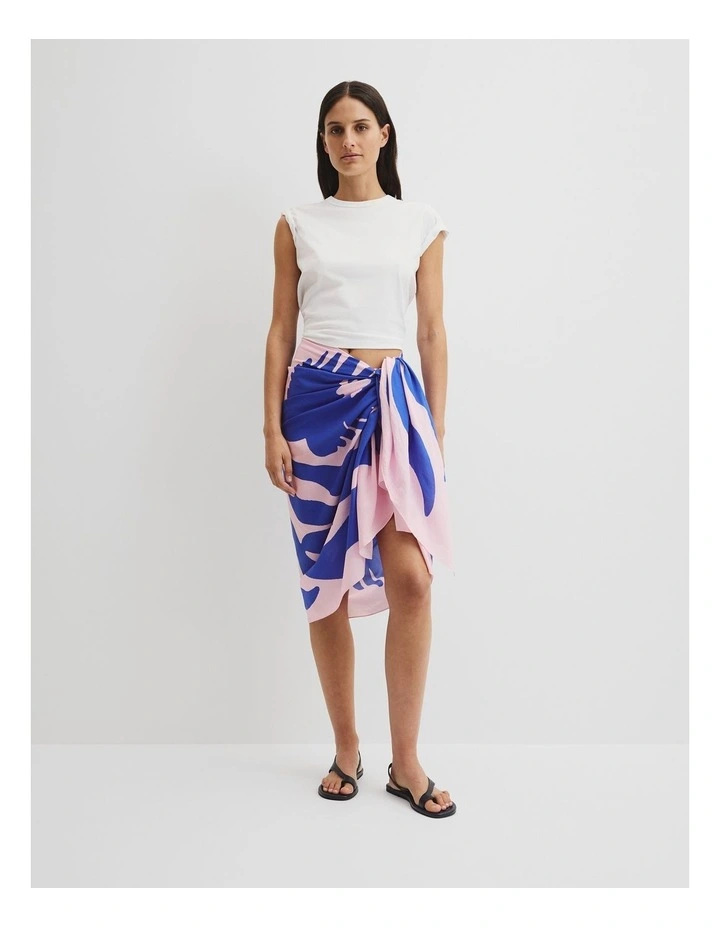 Print Pareo in Dawn Pink image 2