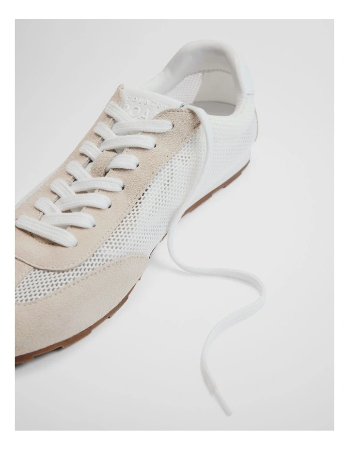 Darcy Mesh Sneaker in Beige image 4