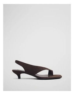 Hailey Heel in Espresso