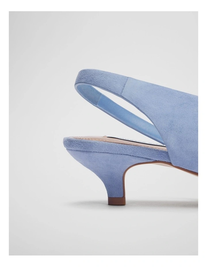 Hailey Heel in Cornflower image 4