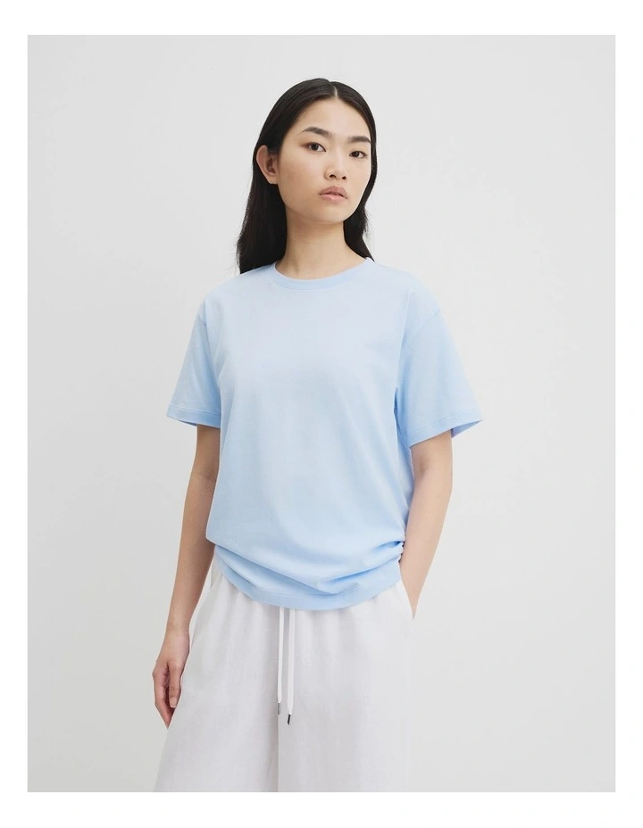 Australian Made T-shirt in Ice Blue image 1