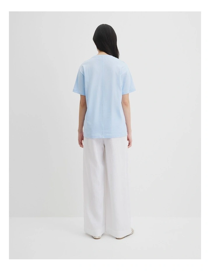 Australian Made T-shirt in Ice Blue image 4