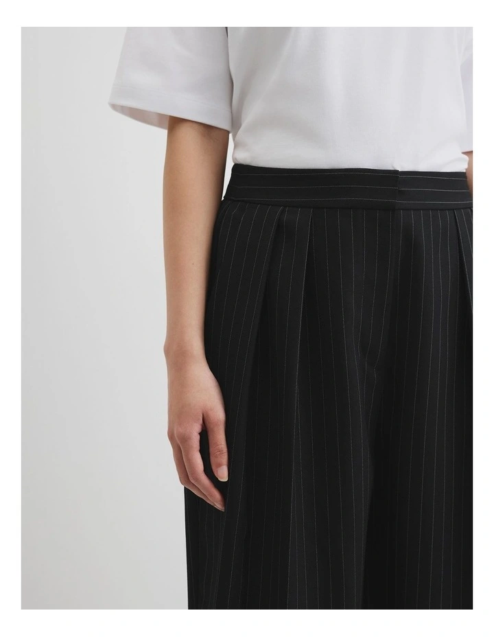 Pinstripe Pant in Black Stripe image 3