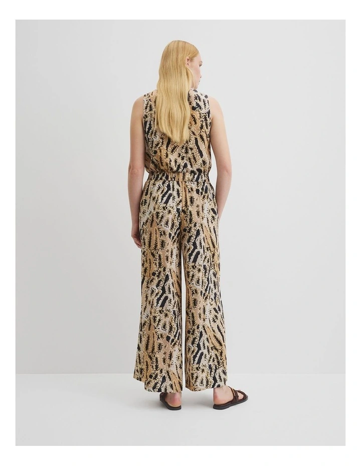 Country Road X Ngali Silk Print Pant in After The Rains image 4