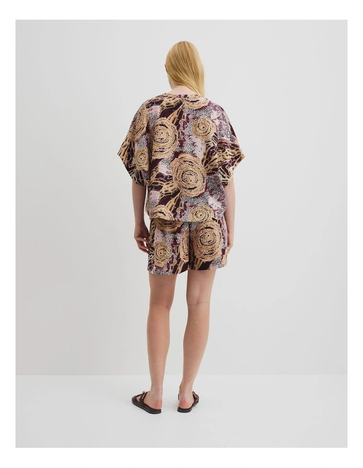 Country Road X Ngali Silk Print Shirt in Memory & Movement image 4