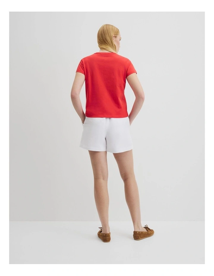Australian Cotton Baby T-shirt in Vivid Red image 4