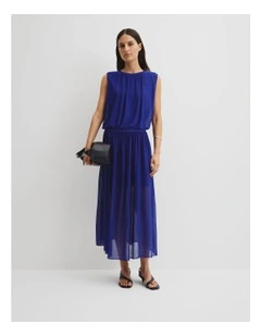 Gauze Knit Top in Ultra Blue