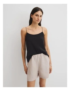 Silk Cami in Black