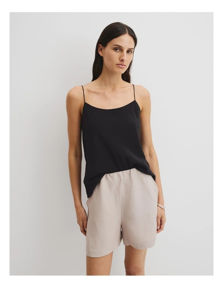 Silk Cami in Black image 1