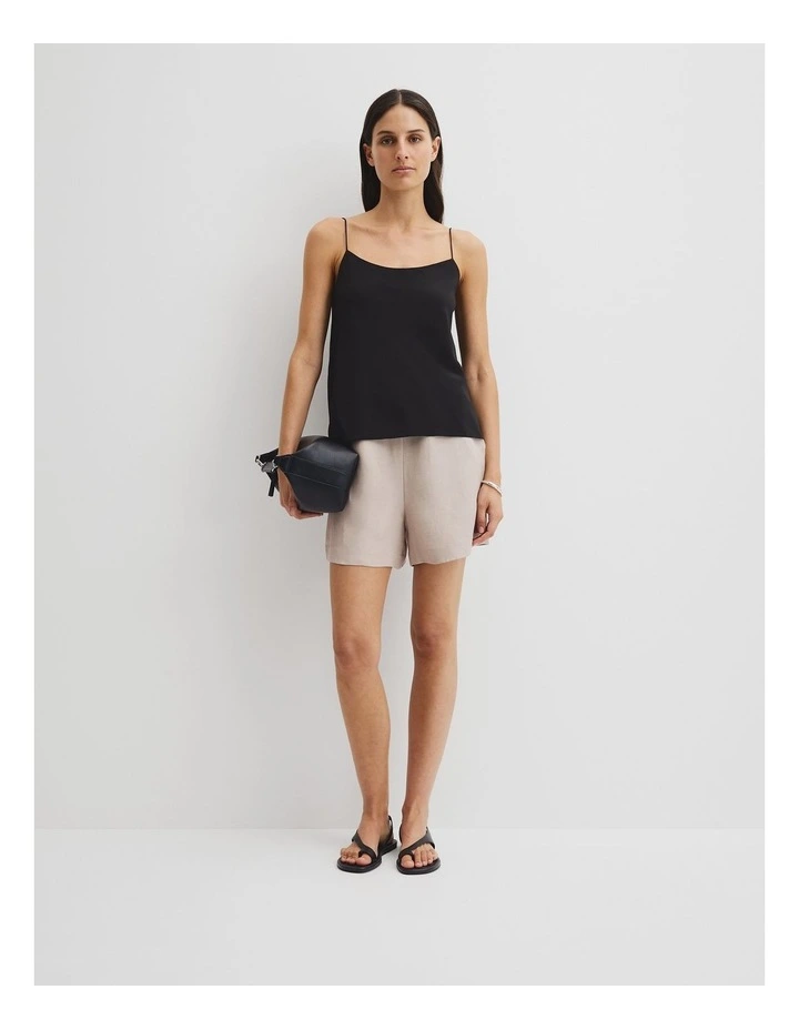 Silk Cami in Black image 3