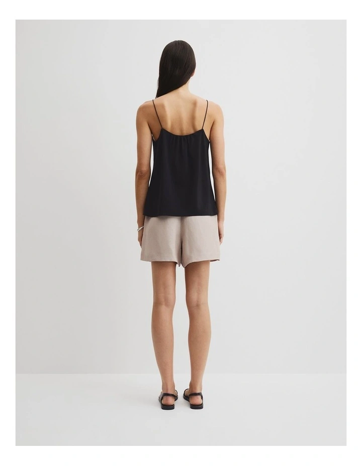 Silk Cami in Black image 5