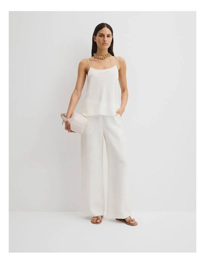 Silk Cami in Antique White image 1