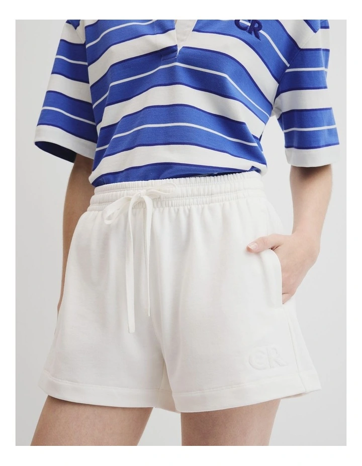 Cr Short in Ecru image 3