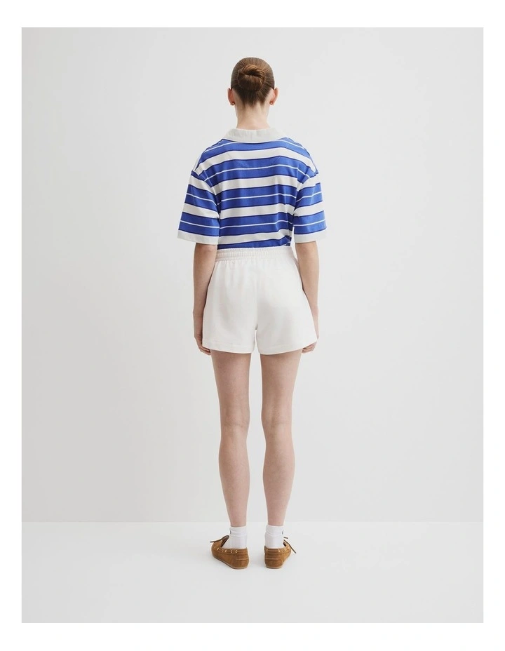 Cr Short in Ecru image 4