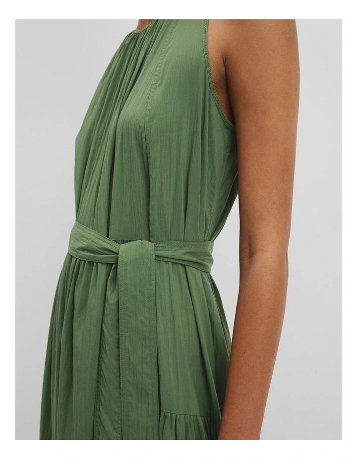 Trapeze Maxi Dress in Fern image 2