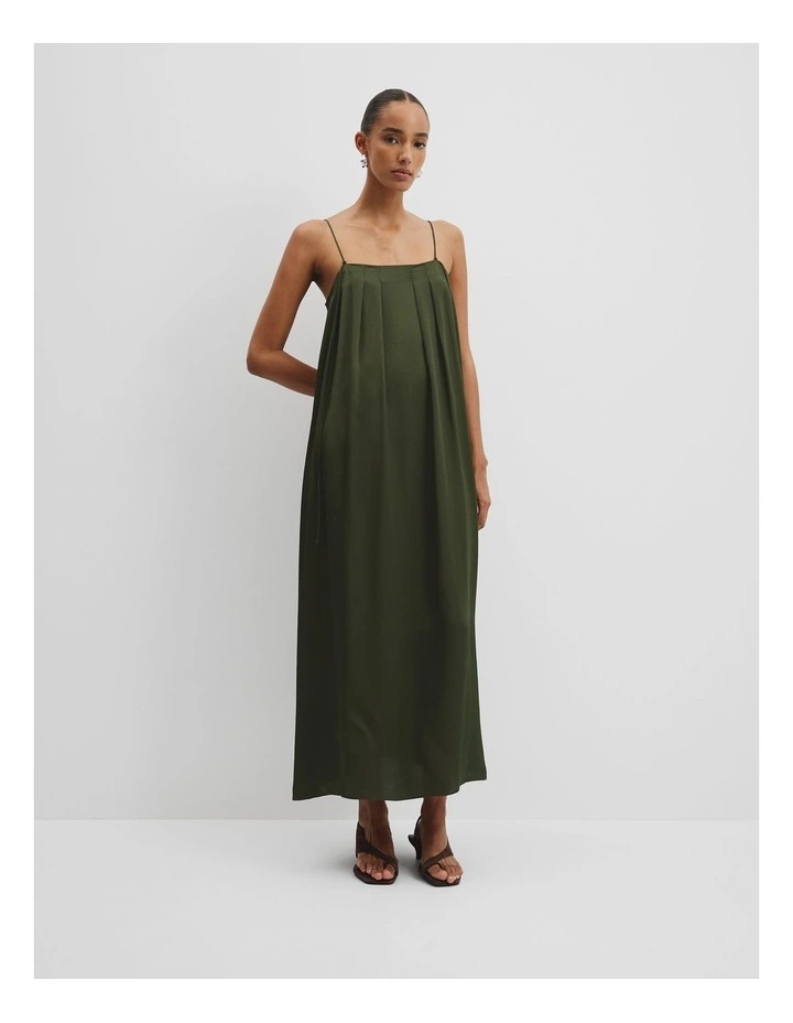 Maxi Dress in Dark Fern image 1