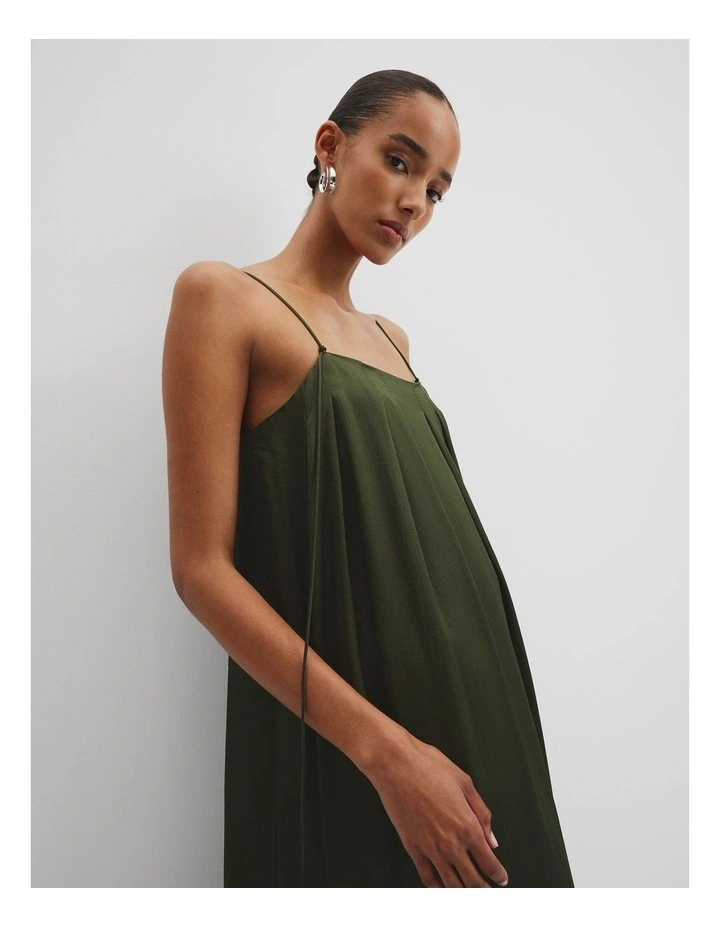 Maxi Dress in Dark Fern image 3