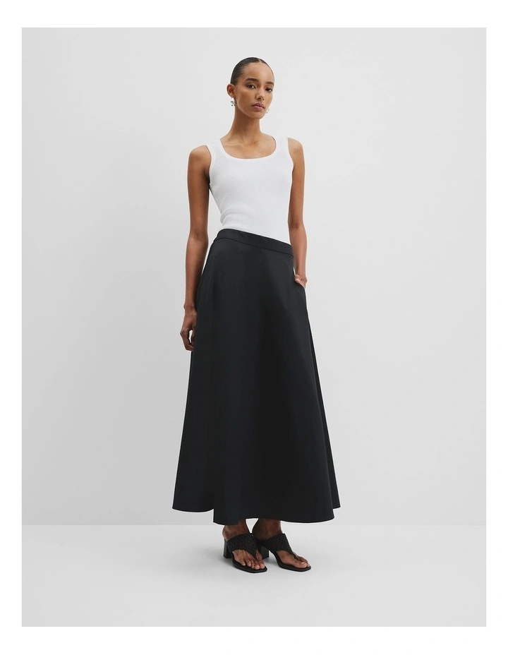 Waffle Crew Knit Tank in Antique White image 3