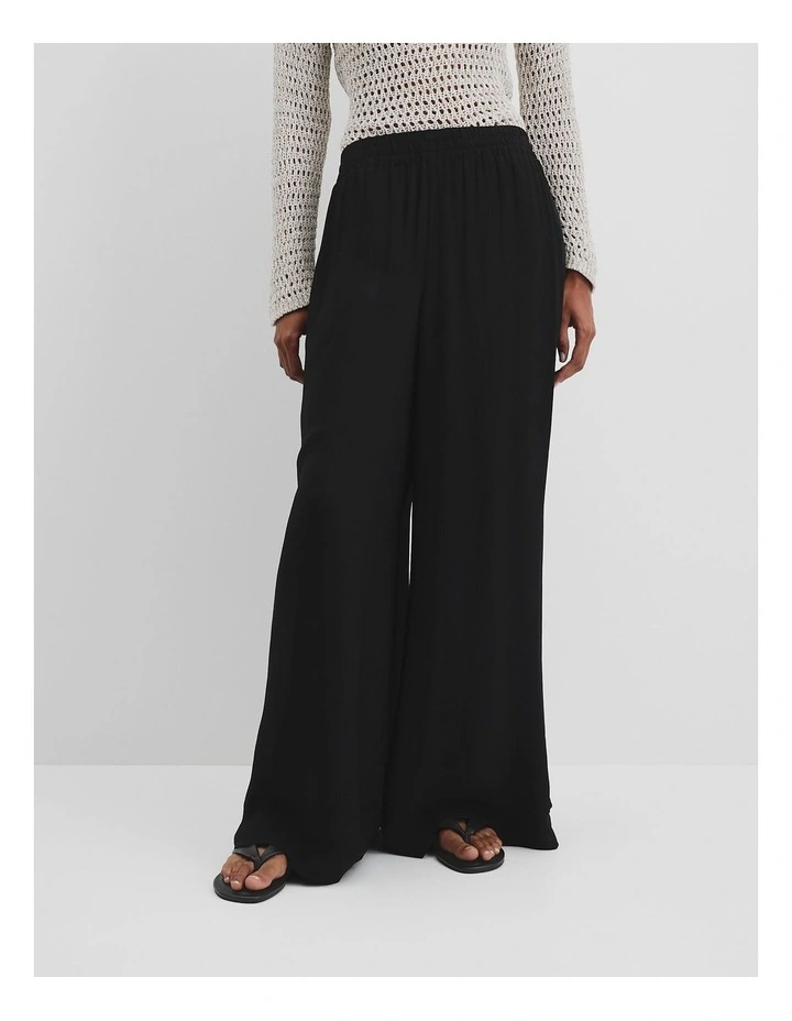 Palazzo Pant in Black image 2