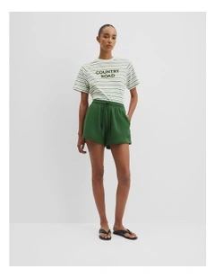 Relaxed Fit Shorts in Fern