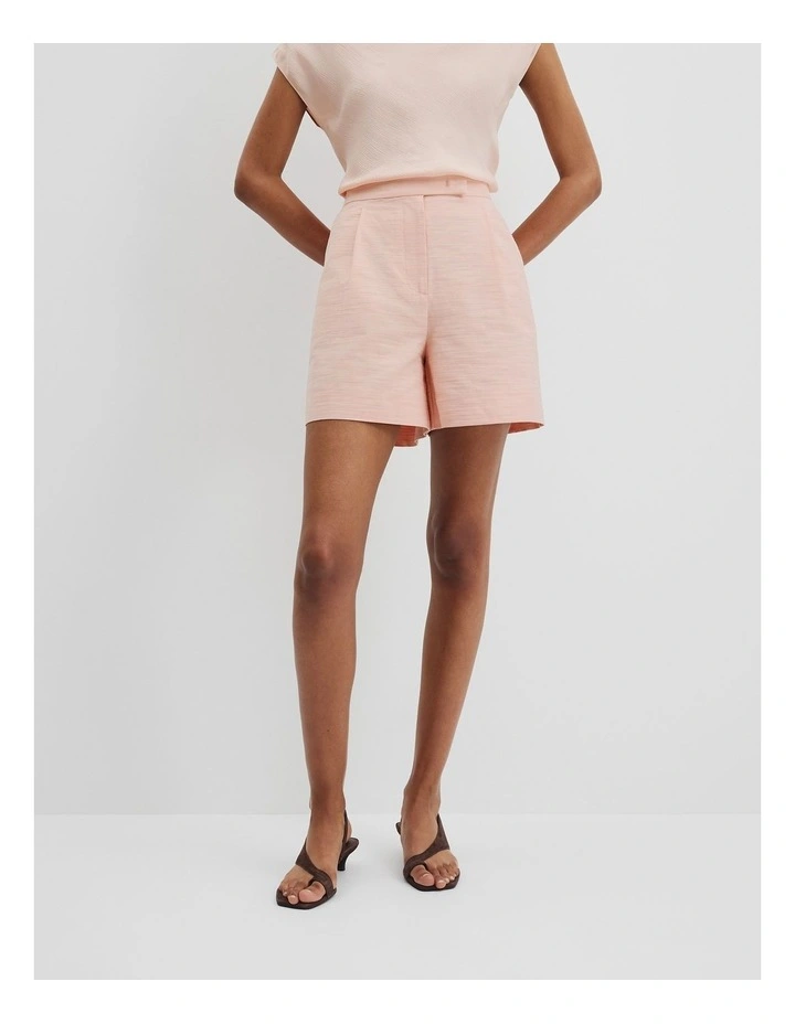 Tailored Short in Guava Tint image 3