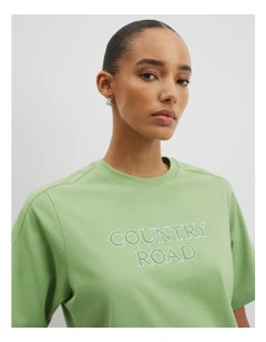 Australian Cotton T-shirt in Kiwi