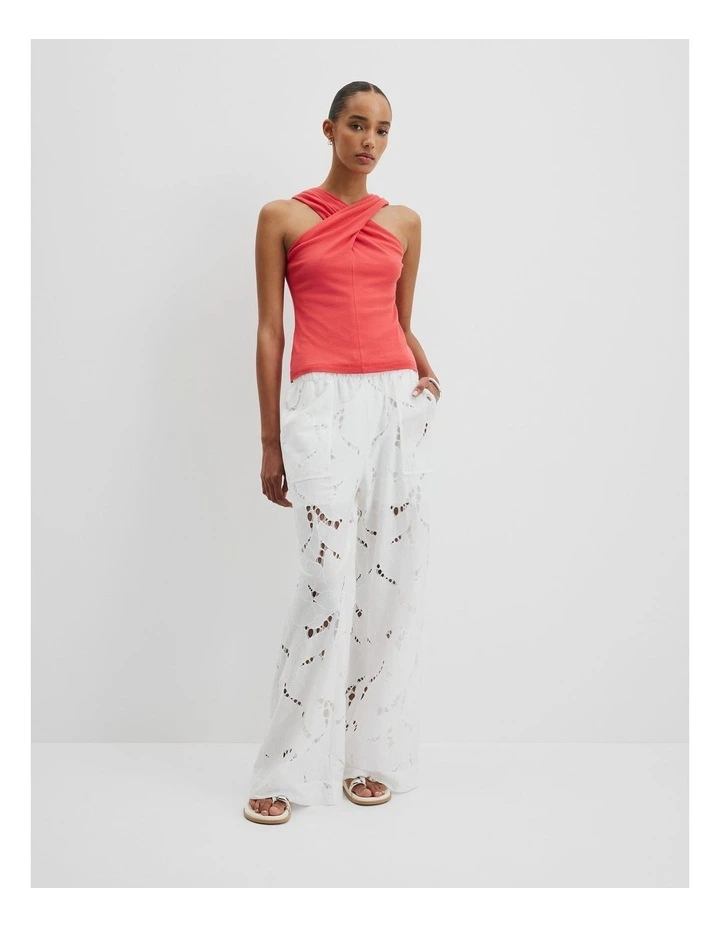 Cross Over Top in Cayenne image 3