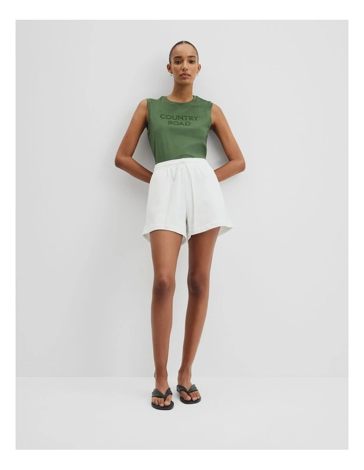 Australian Cotton Tank in Fern image 1