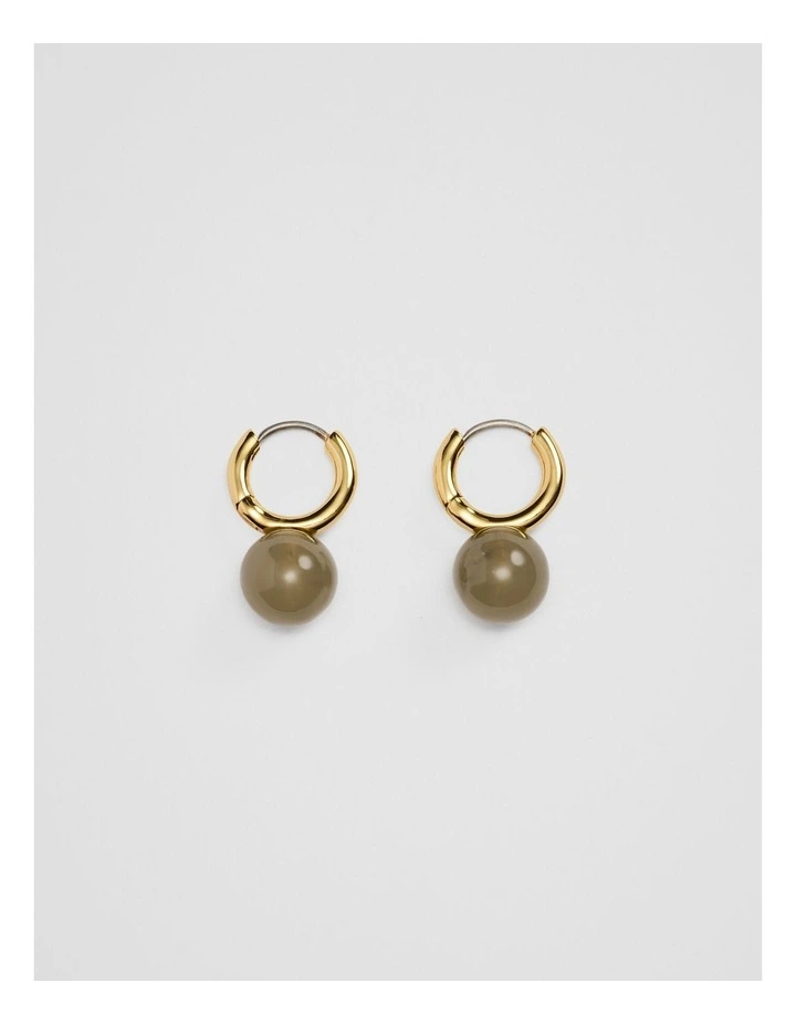 Sleeper Resin Drop Earring in Neutral image 1