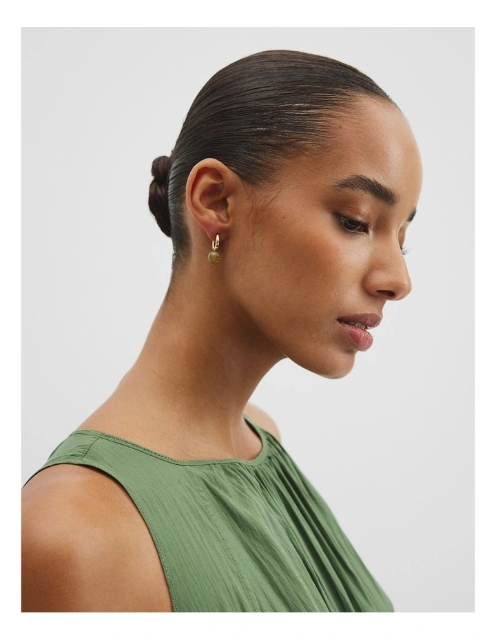 Sleeper Resin Drop Earring in Neutral image 2