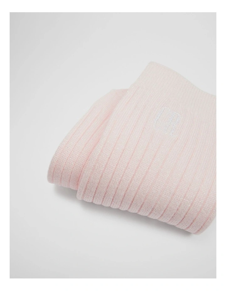 Country Road Metallic Socks in Pink Glitter image 2