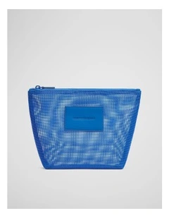 Mesh Tri Cosmetic Case in Yves