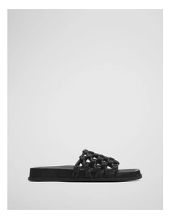 Nadia Slide in Black