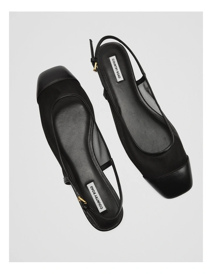 Margot Slingback in Black image 3