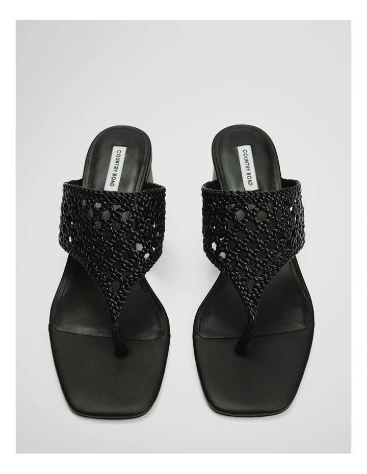 Marina Heel in Black image 3