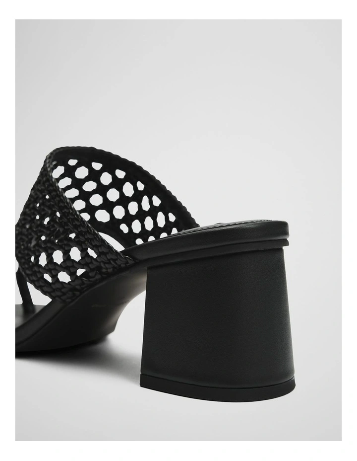 Marina Heel in Black image 4