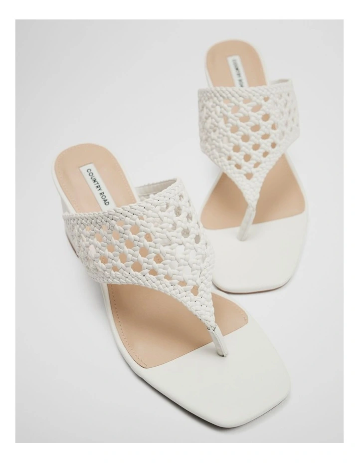 Marina Heel in White image 3