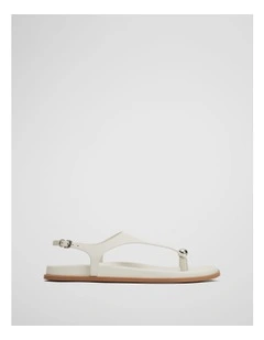 Cassia Sandal in Blanc
