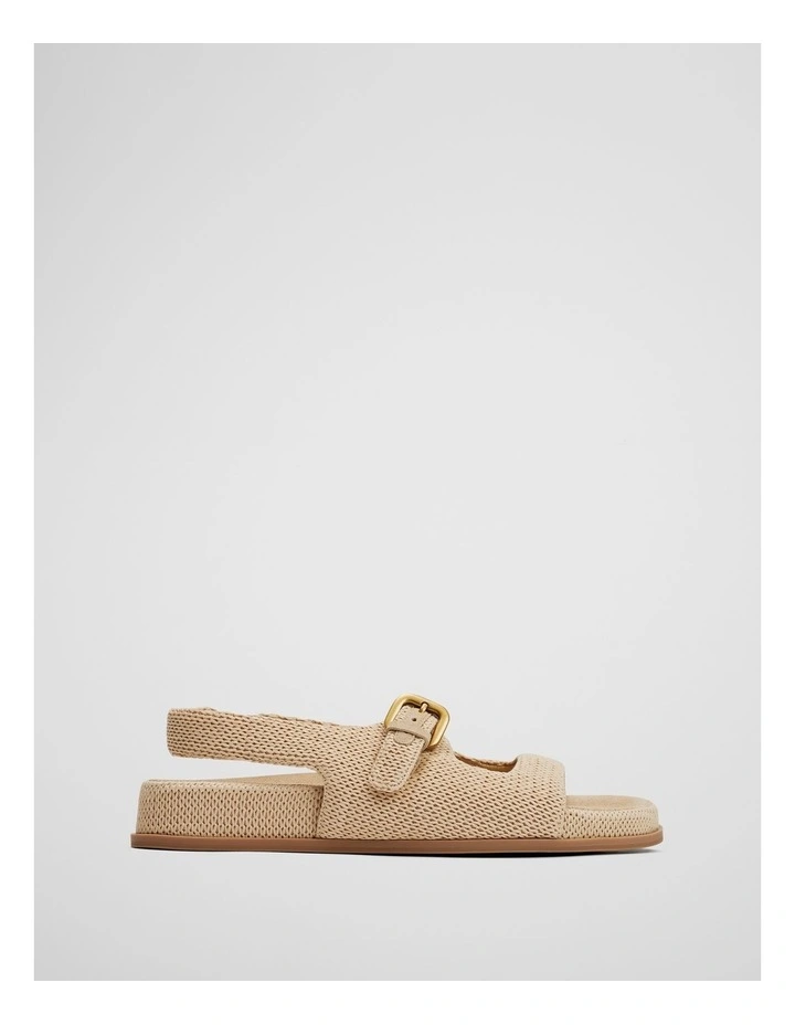 Maggie Raffia Sandal in Natural image 1