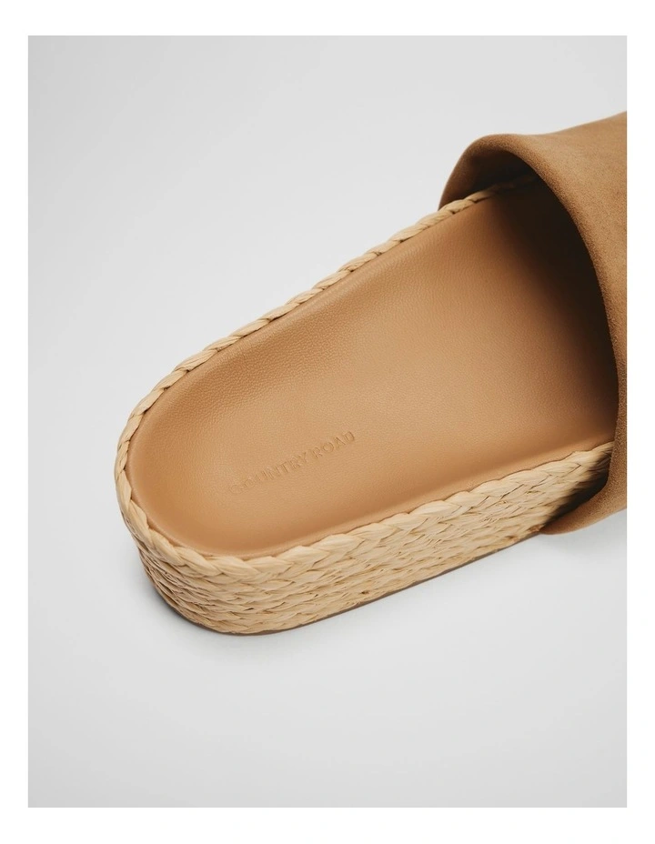 Sommer Flatform in Camel image 4