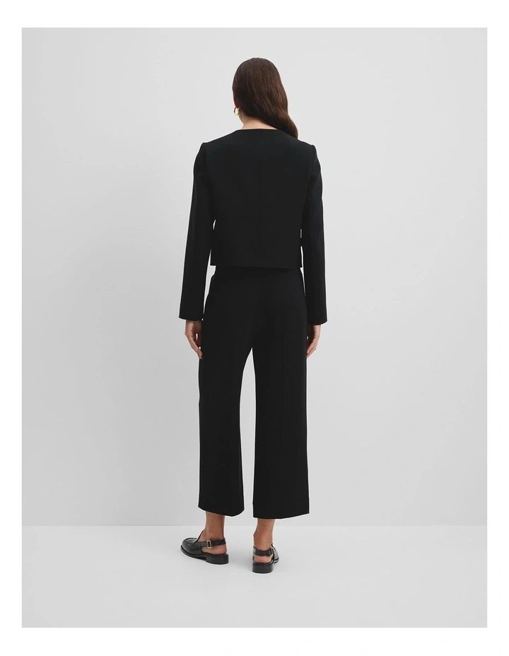 Mit Short Blazer in Black image 4