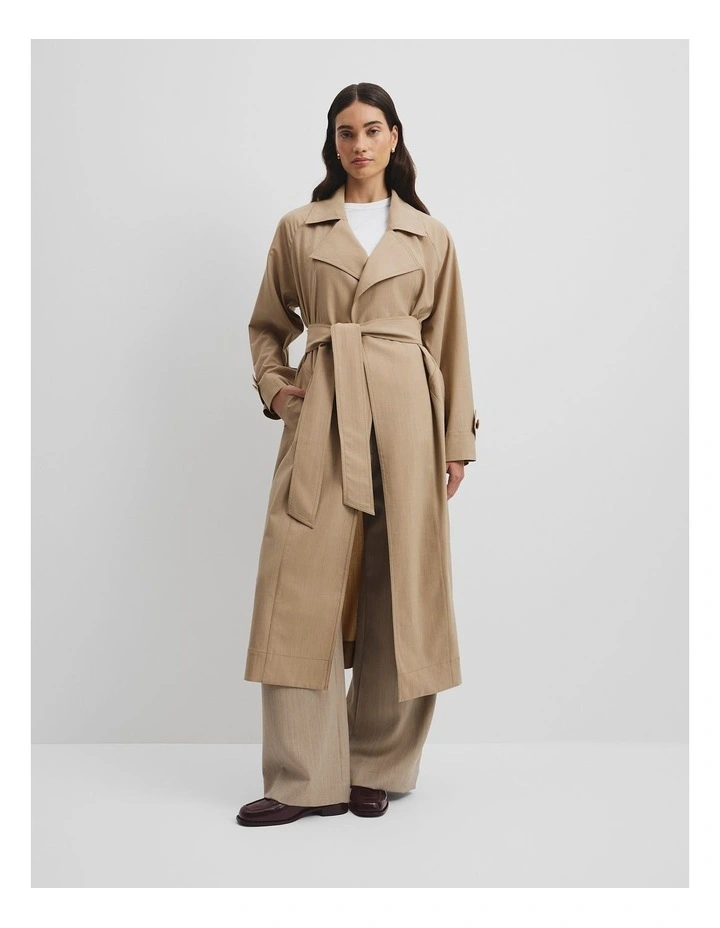 Soft Wrap Trench in Wheat image 1