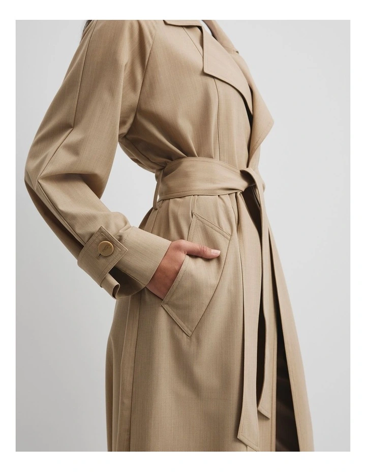 Soft Wrap Trench in Wheat image 3