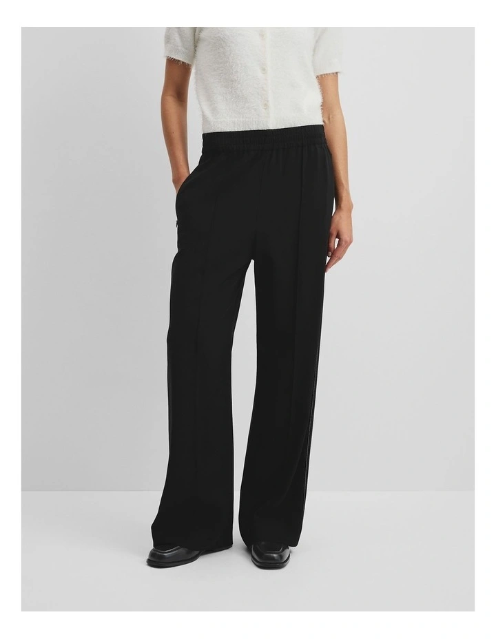 Side Stripe Pant in Black image 2