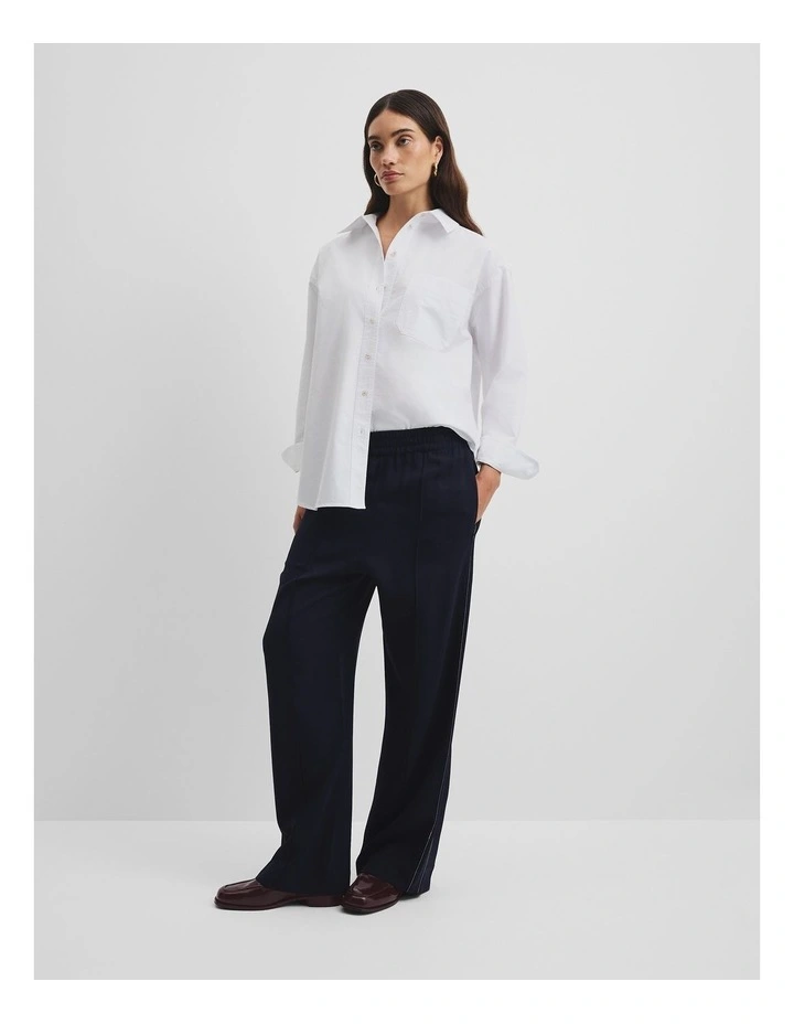 Side Stripe Pant in Navy image 1
