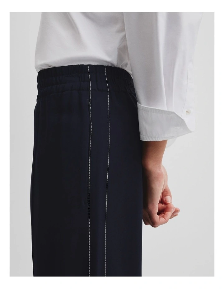 Side Stripe Pant in Navy image 3