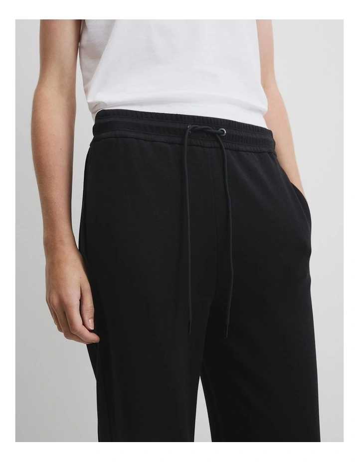 Soft Track Pant in Black image 3