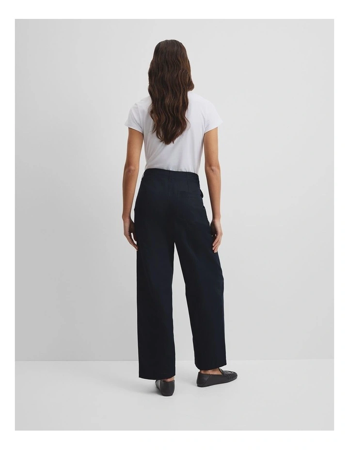 Australian Cotton Tapered Twill Pant in Twilight image 4